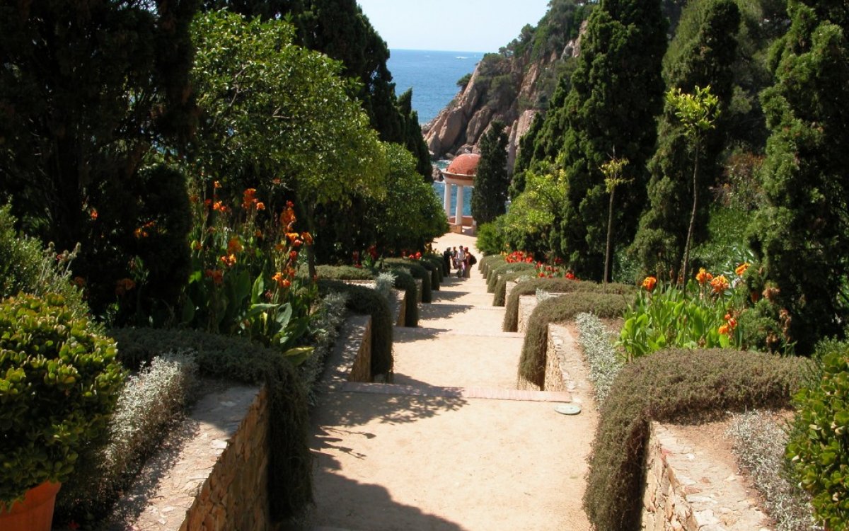 Jardín botánico Marimurtra y el jardín de santa clotilde en Blanes