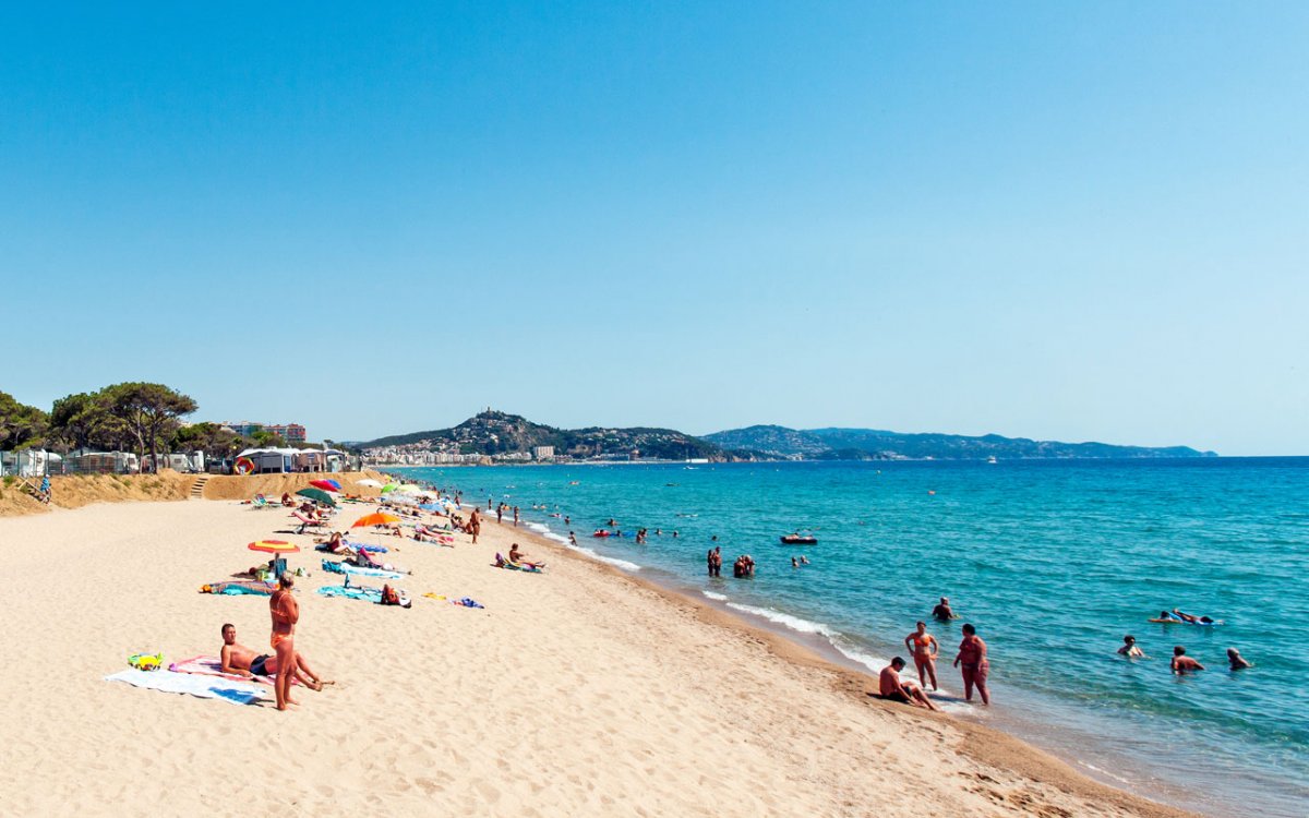 Un camping con vistas al Mediterráneo