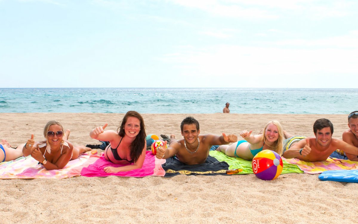 Un camping con vistas al Mediterráneo