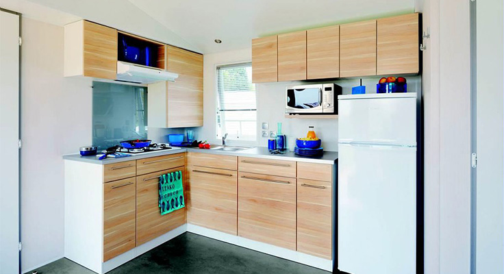 Cuisine d'un mobil-home Classic
