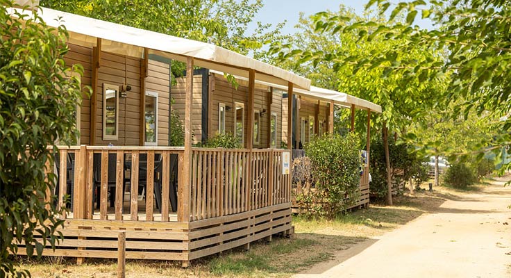 Location de mobil-home au camping El Pinar