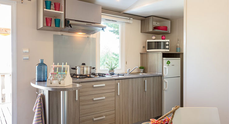 Intérieur d'un mobil-home Classic