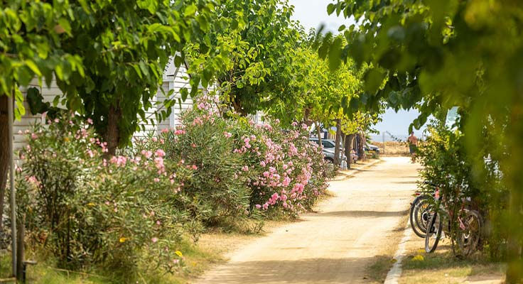 Toutes les commodités sont à proximité du camping